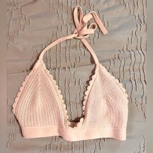 White Crochet Top
